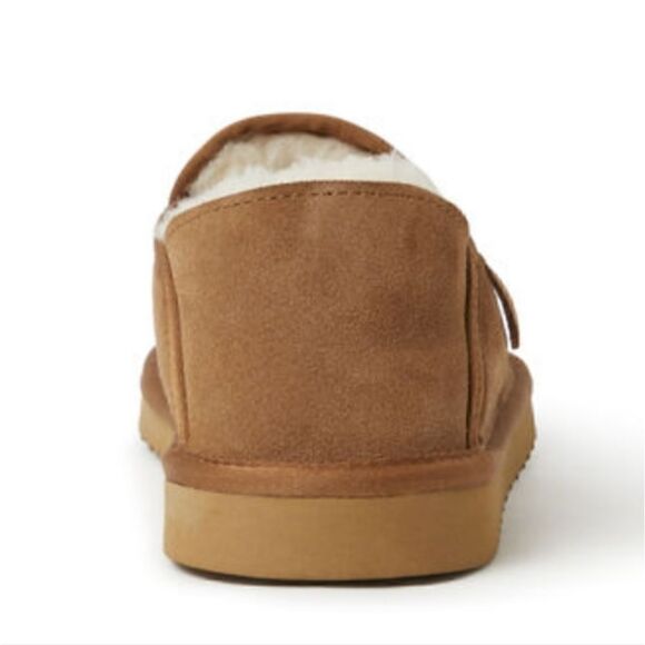 Men's Fireside by Dearfoams Hobart Genuine Shearling Closed Back Slipper,Unisex - Picture 6 of 13